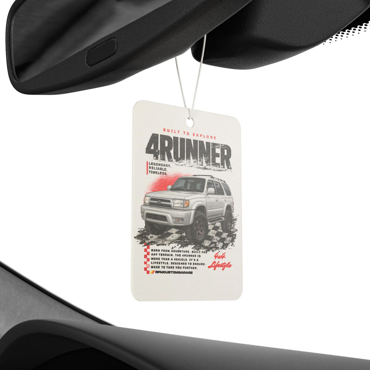 4Runner Car Air Freshener — Scent Tag