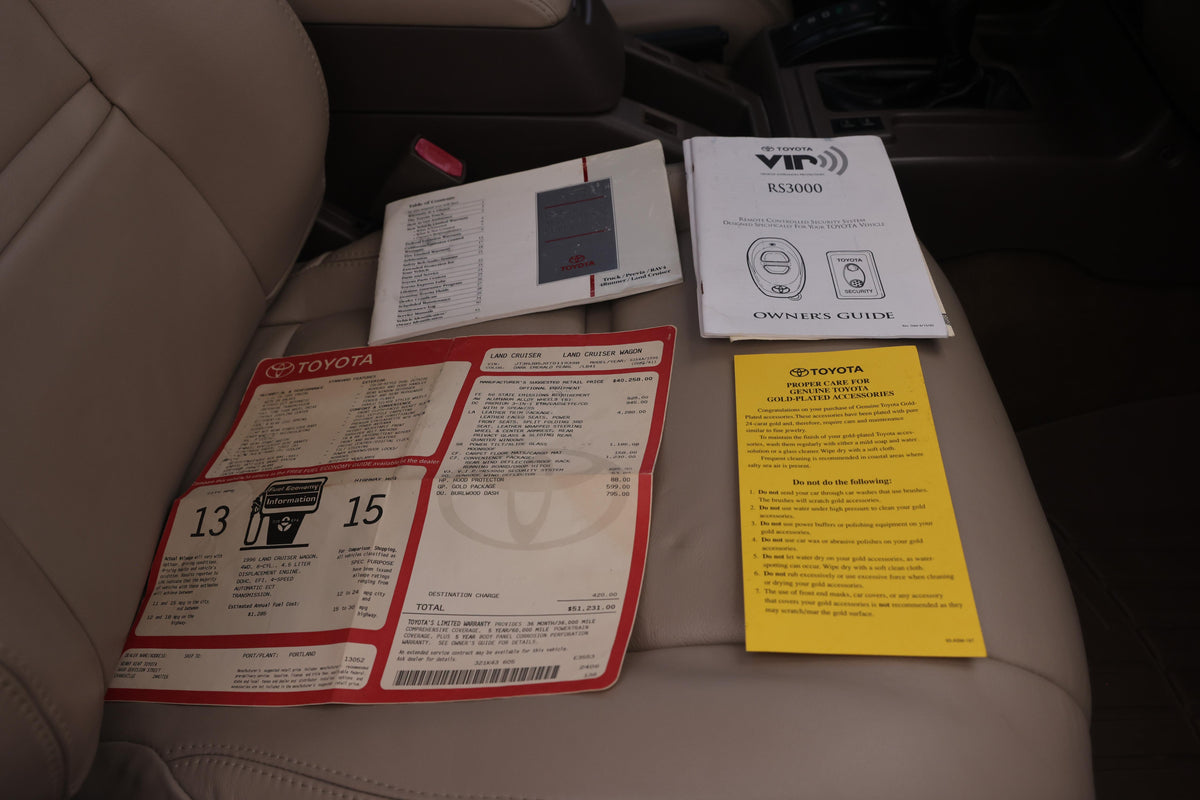 1997 TOYOTA LANDCRUISER FJ80
